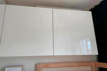 Ikea Besta kast -2 stuks - wit - hoogglans deuren, perect - afbeelding 1