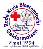 Sticker Rode Kruis Bloesemtocht Geldermalsen, Ophalen of Verzenden, Zo goed als nieuw, Overige typen