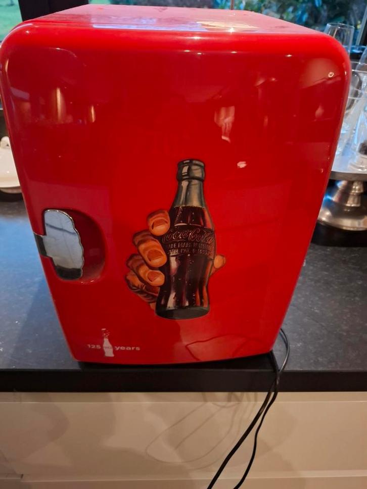 Coca Cola Koelkastje - Limited Edition, Witgoed en Apparatuur, Koelkasten en IJskasten, Zo goed als nieuw, Zonder vriesvak, Minder dan 75 liter