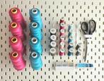 IKEA Skadis opbergset (lock-)garen, naalden, spoeltjes en sc, Ophalen of Verzenden, Nieuw, Garen of Naald(en)