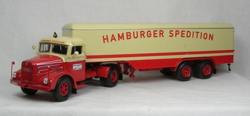 Minichamps: MAN 860 L1S - Hamburger Spedition., Hobby en Vrije tijd, Modelauto's | 1:43, Zo goed als nieuw, Bus of Vrachtwagen