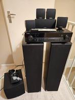 Yamaha RX-601D Receiver met 5.1 speakerset, Ophalen of Verzenden