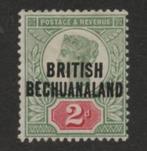 1891 2d BECHUANALAND, Brits-protectoraat, Postzegels en Munten, Postzegels | Afrika, Ophalen of Verzenden, Overige landen, Postfris