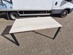 Vergadertafel / kantinetafel 160x80 scandinavisch eiken 16x, Huis en Inrichting, VST, In hoogte verstelbaar, Ophalen of Verzenden