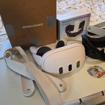 META QUEST 3 512 GB + Mount + Mask beschikbaar voor biedingen