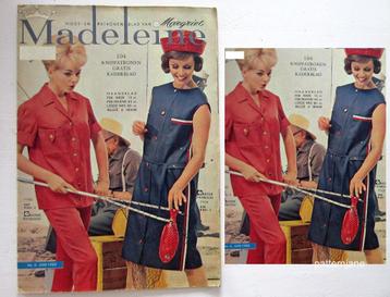 Madeleine juni 1963 - vintage mode met een coupe - mooi