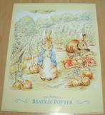 KONIJNEN THE WORLD OF BEATRIX POTTER 90 POSTER NIEUW, Rechthoekig Staand, Nieuw, Ophalen of Verzenden, A1 t/m A3