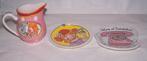 BLOND Amsterdam melkkannetje en 2 schaaltjes/onderzetters., Huis en Inrichting, Keuken | Servies, Blond Amsterdam, Keramiek, Overige typen