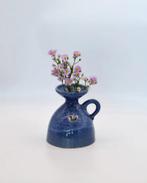 Vintage vaas West-Duitsland Silberdistel keramiek blauw 332, Ophalen of Verzenden