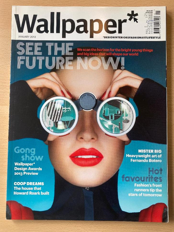 Wallpaper Magazine (UK) 166 - Januari 2013, Boeken, Tijdschriften en Kranten, Zo goed als nieuw, Glossy, Ophalen of Verzenden