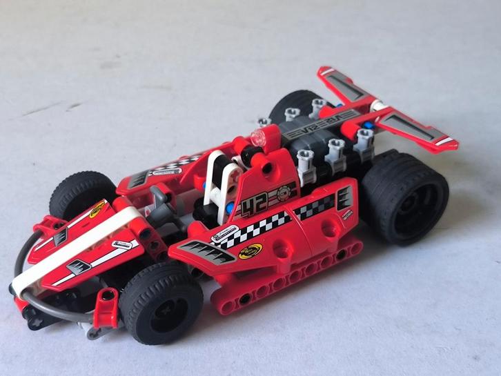 Lego Technic 42011 Raceauto - Compleet!, Kinderen en Baby's, Speelgoed | Duplo en Lego, Zo goed als nieuw, Lego, Complete set