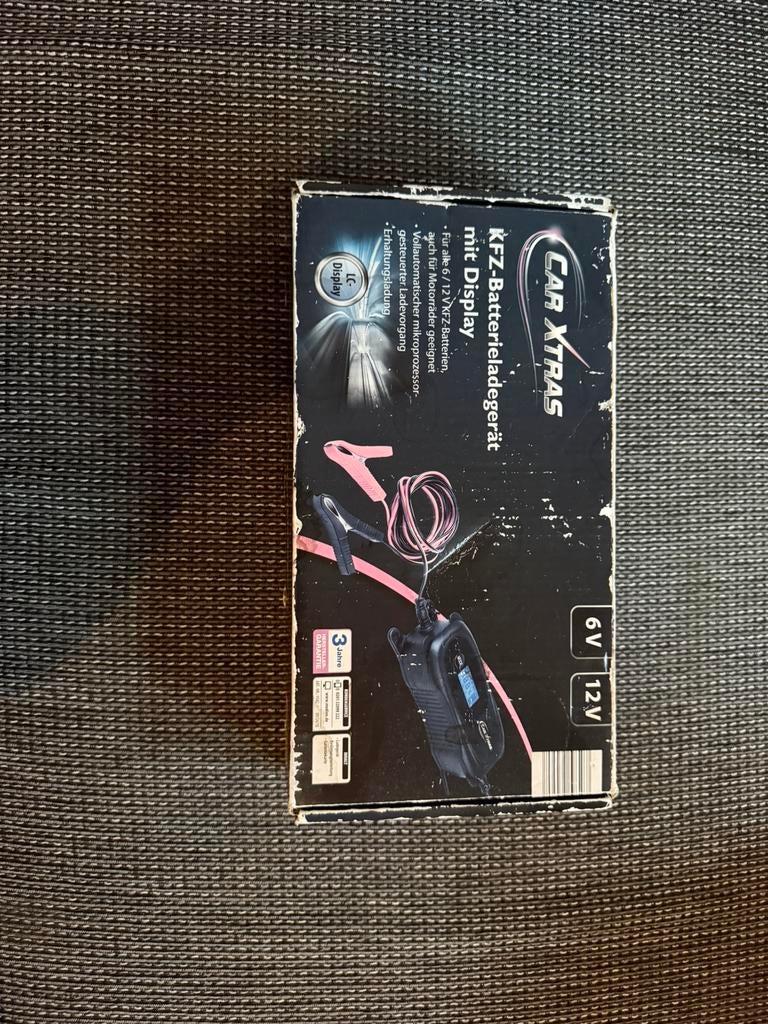 Auto acculader, Ophalen of Verzenden, Nieuw