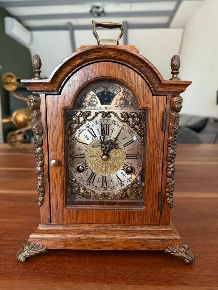 Westminster Warmink tafelklok - vintage, Antiek en Kunst, Antiek | Klokken, Ophalen of Verzenden