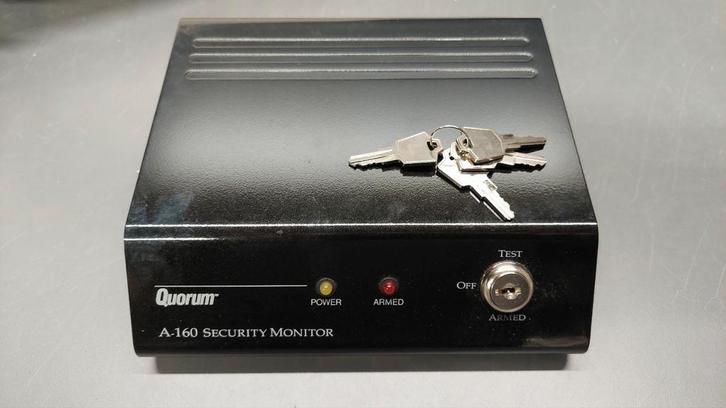 QUORUM A-160 alarmsysteem, Doe-het-zelf en Verbouw, Alarmsystemen, Zo goed als nieuw, Compleet systeem, Beweging, Ophalen of Verzenden