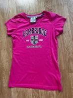 T-shirt hard roze Cambridge University mt M, Nieuw, Maat 38/40 (M), Ophalen of Verzenden, Roze