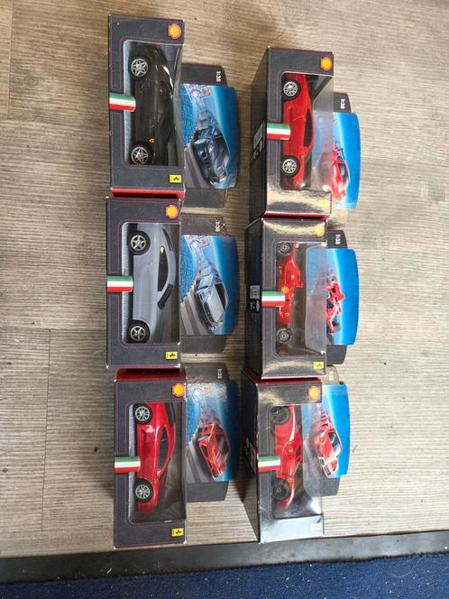 Shell Ferrari verzameling, Kinderen en Baby's, Speelgoed | Speelgoedvoertuigen, Zo goed als nieuw, Ophalen of Verzenden