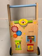 Houten loopwagen, Kinderen en Baby's, Speelgoed | Houten speelgoed, Ophalen, Zo goed als nieuw, Duw- of Trekspeelgoed