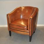 Nieuwe schapenleren stoel Lounge Atelier, Huis en Inrichting, Fauteuils, Ophalen, Nieuw, 75 tot 100 cm, Leer