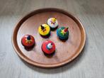 Houten tollen met speelbord, Ophalen of Verzenden, Gebruikt, Overige typen