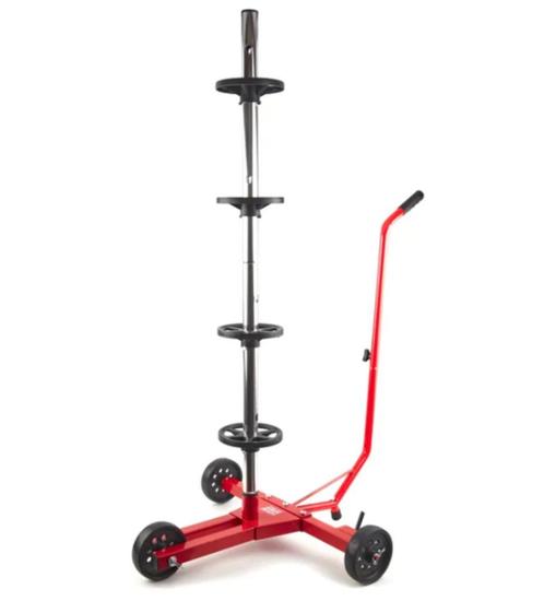 Deluxe Verrijdbaar Banden Opbergrek voor 4 Banden, Auto diversen, Velgenbomen, Nieuw, Ophalen