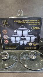 Pannenset, 4 pannen Royal Swiss, gebruikt. S47, Huis en Inrichting, Keuken | Potten en Pannen, Tweedehands verkoop, Tweedehands verkoop