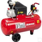 Fini Amico 50L Compressor - Nieuw in Doos, Doe-het-zelf en Verbouw, Compressors, Ophalen, 6 tot 10 bar, Nieuw, 25 tot 100 liter