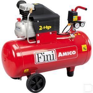 Fini Amico 50L Compressor - Nieuw in Doos, Doe-het-zelf en Verbouw, Compressors, Nieuw, 6 tot 10 bar, 25 tot 100 liter, 200 tot 400 liter/min