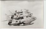 ànsichtkaart Koninklijke Luchtmacht KLu F-84 F vliegtuigen, Gebruikt, Ophalen of Verzenden, Kaart, Foto of Prent