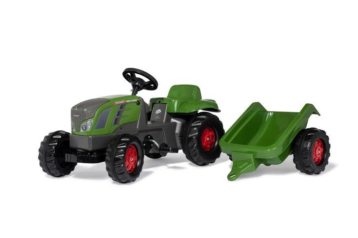 Rollykid FENDT traptractor traptrekker tractor met kar, Kinderen en Baby's, Speelgoed | Buiten | Voertuigen en Loopfietsen, Nieuw