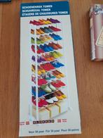 Nieuw schoenenrek voor 30 paar schoenen, Ophalen of Verzenden, Nieuw, Zwart, Sneakers of Gympen