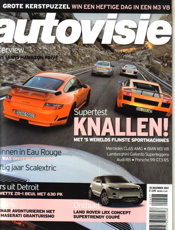 Autovisie Supertest 2007, Boeken, Auto's | Folders en Tijdschriften, Gelezen, Algemeen, Ophalen of Verzenden