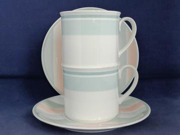 Villeroy & Boch Rondo / Aria / Andante - 2 kop en schotels beschikbaar voor biedingen