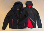 Zwarte skijas en onderjas Spider maat M, Kleding | Heren, Jassen | Winter, Ophalen of Verzenden