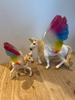 Schleich BAYALA Regenboog Eenhoorn & Veulen - 70576 & 70577, Verzamelen, Ophalen of Verzenden, Zo goed als nieuw