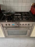 Bosch Solitaire Gasfornuis met Oven en afzuigkap, Witgoed en Apparatuur, Fornuizen, Gebruikt, Hete lucht, 60 cm of meer, Ophalen of Verzenden