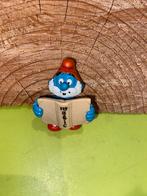 Smurfen grote smurf met boek, Verzamelen, Smurfen, Ophalen of Verzenden, Zo goed als nieuw, Verschillende Smurfen