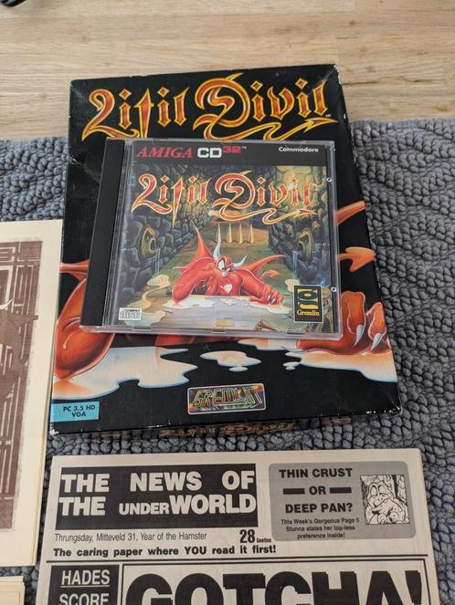Amiga CD32 Litil Divil, Computers en Software, Vintage Computers, Ophalen of Verzenden