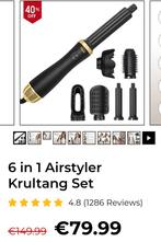 Airstyler 6 in 1 om haar automatisch te krullen, Ophalen, Nieuw
