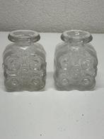 Vintage design Skruf Zweden vaasjes Lars Hellsen, Antiek en Kunst, Antiek | Glas en Kristal, Ophalen of Verzenden