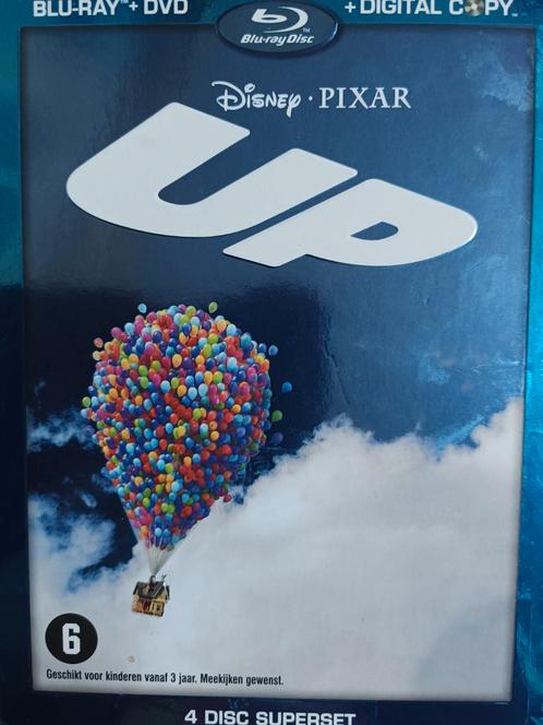 Up Disney Pixar 4 Disc Bluray /Dvd Superset NL ZGAN!!, Cd's en Dvd's, Blu-ray, Zo goed als nieuw, Tekenfilms en Animatie, Boxset
