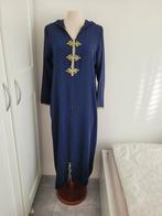 Blauwe Djellaba met Capuchon. Maat SM, Kleding | Dames, Jurken, Maat 38/40 (M), Blauw, Ophalen of Verzenden, Zo goed als nieuw