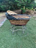 Antieke poppenwagen H. Incl kap 80 cm Mist handvat, Antiek en Kunst, Ophalen of Verzenden