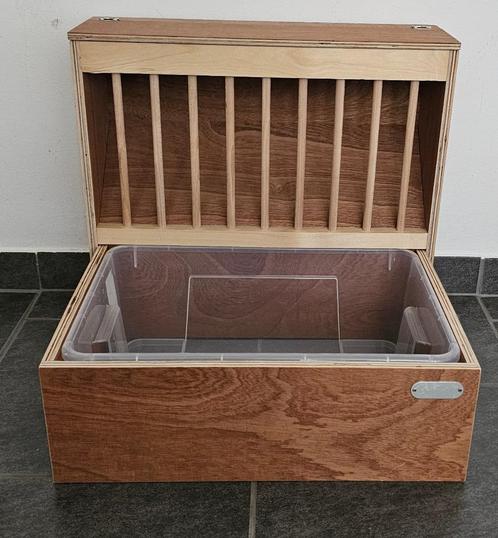Konijnentoilet met ruif, Dieren en Toebehoren, Knaagdieren en Konijnen | Toebehoren, Nieuw, Verzorging, Ophalen of Verzenden