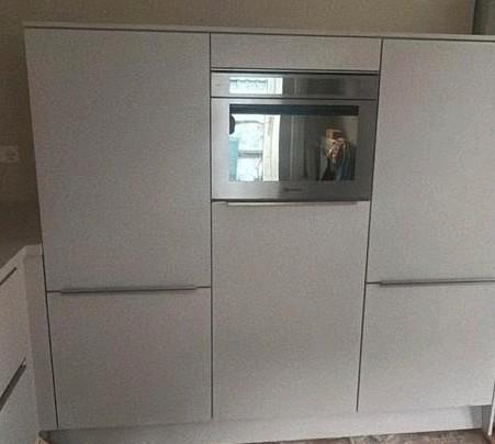 Zeer nette Steinhaus keuken in licht grijs zie beschrijving!, Huis en Inrichting, Keuken | Complete keukens, Zo goed als nieuw