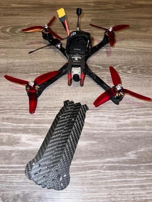 Fpv drone Dji, Hobby en Vrije tijd, Modelbouw | Radiografisch | Helikopters en Quadcopters, Gebruikt, Quadcopter of Multicopter