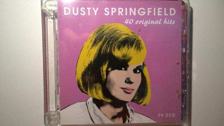 Dusty Springfield - 40 Original Hits, Cd's en Dvd's, Cd's | Pop, Zo goed als nieuw, 1960 tot 1980, Ophalen of Verzenden
