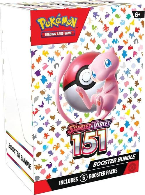 Pokemon 151 Booster Bundle, Hobby en Vrije tijd, Verzamelkaartspellen | Pokémon, Nieuw, Booster, Ophalen of Verzenden