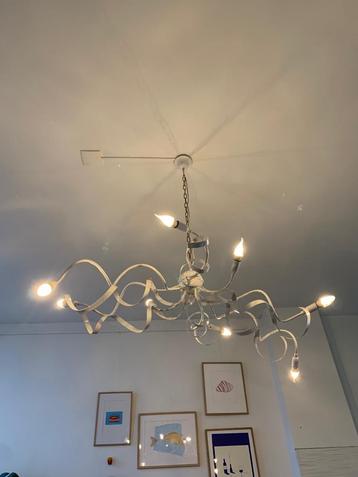 Witte design kroonluchter/hanglamp - krullend beschikbaar voor biedingen