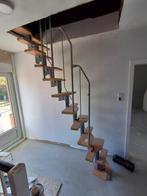 Vaste trap met verdreven treden, Doe-het-zelf en Verbouw, Ladders en Trappen, Ophalen, Gebruikt, Trap, 2 tot 4 meter