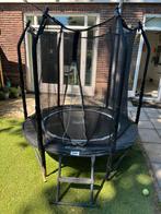Salta trampoline, Ophalen, Gebruikt